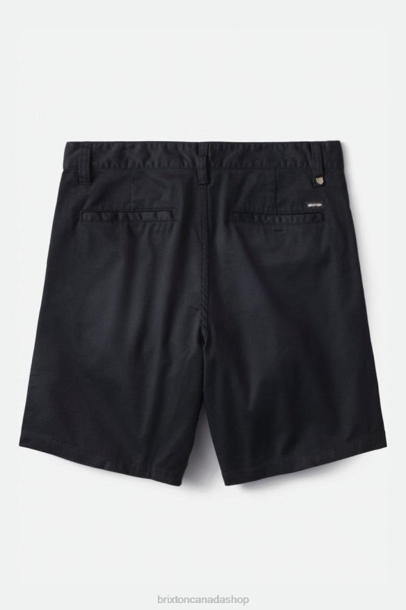 Brixton Apparel Black Men Choice Chino Short 5'' HFR00P166