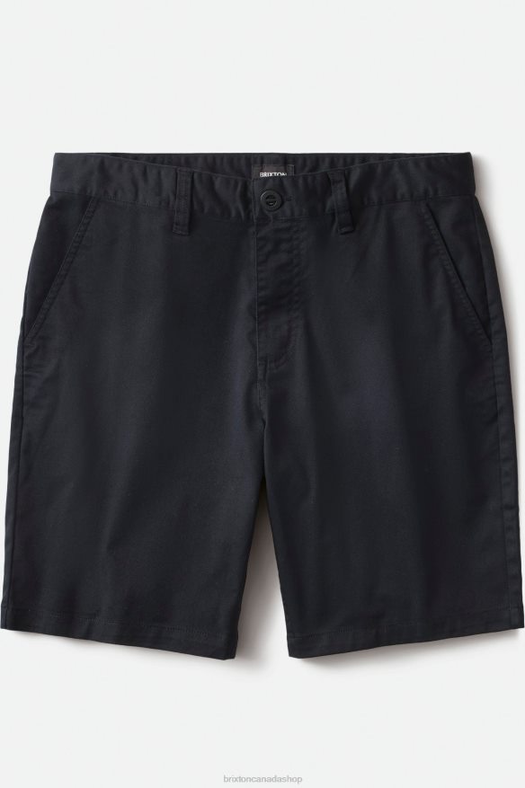 Brixton Apparel Black Men Choice Chino Short 9'' HFR00P163