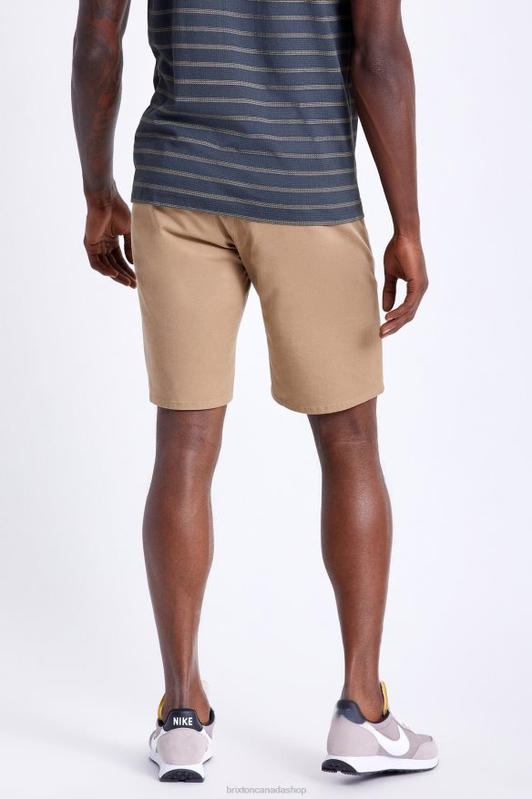 Brixton Apparel Khaki Men Choice Chino Short 9'' HFR00P171