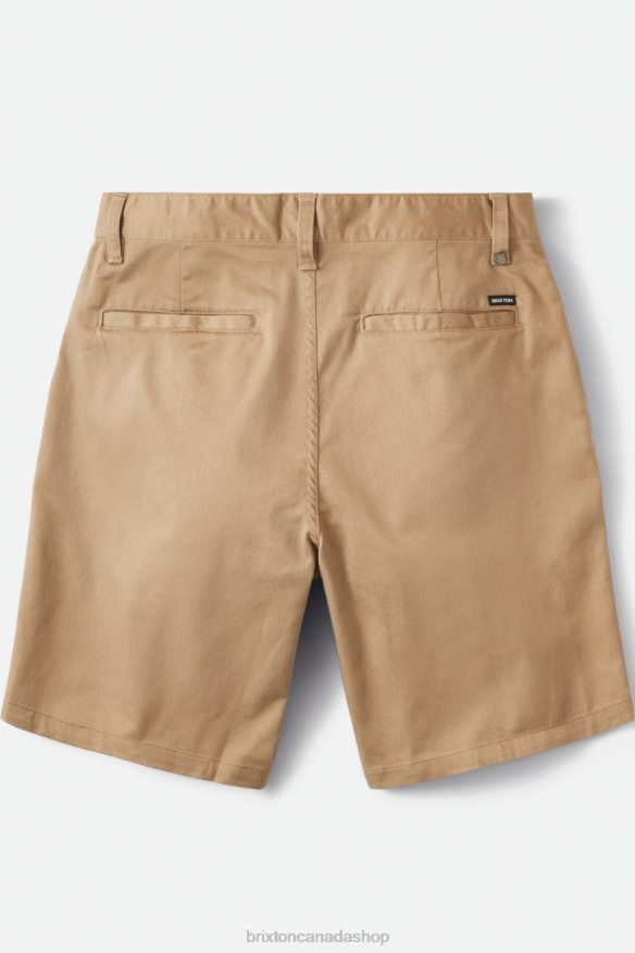 Brixton Apparel Khaki Men Choice Chino Short 9'' HFR00P171