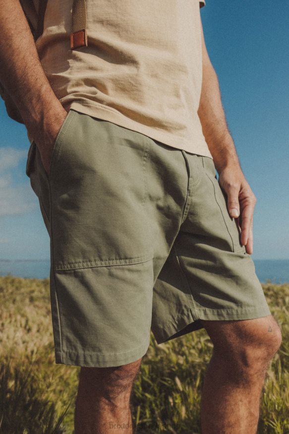 Brixton Apparel Olive Surplus Men Surplus Short HFR00P159