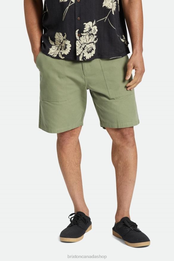Brixton Apparel Olive Surplus Men Surplus Short HFR00P159