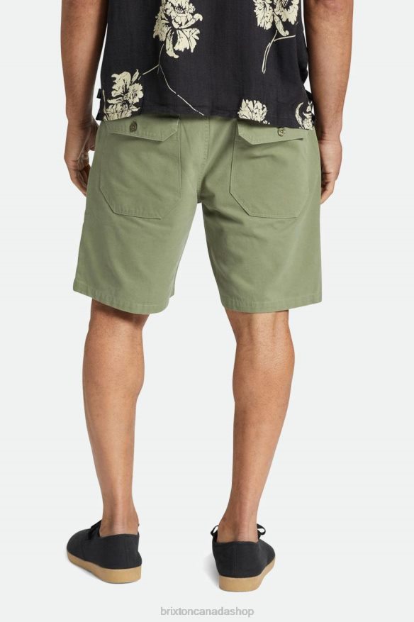Brixton Apparel Olive Surplus Men Surplus Short HFR00P159