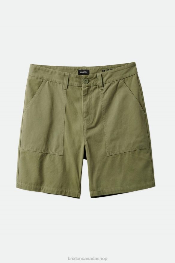 Brixton Apparel Olive Surplus Men Surplus Short HFR00P159