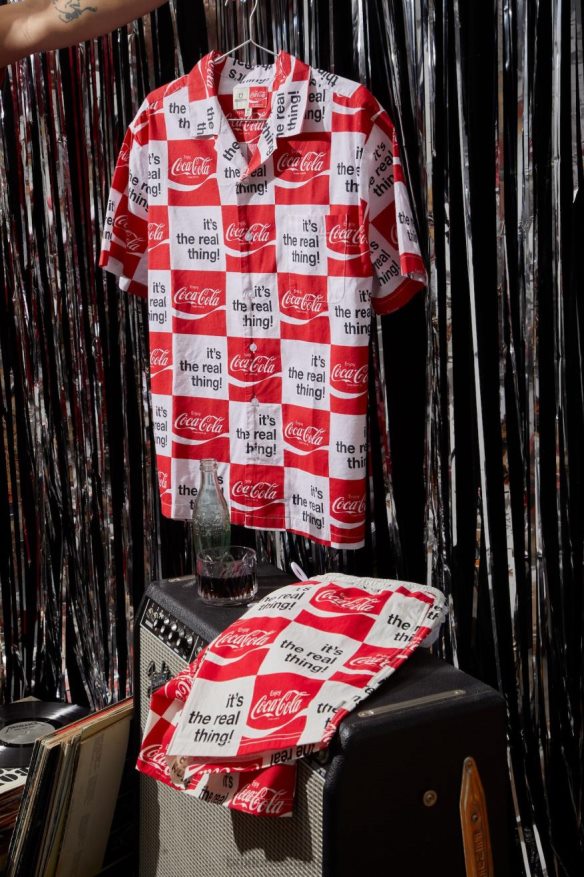 Brixton Apparel White Men Coca-Cola Voyage Short 5'' HFR00P158