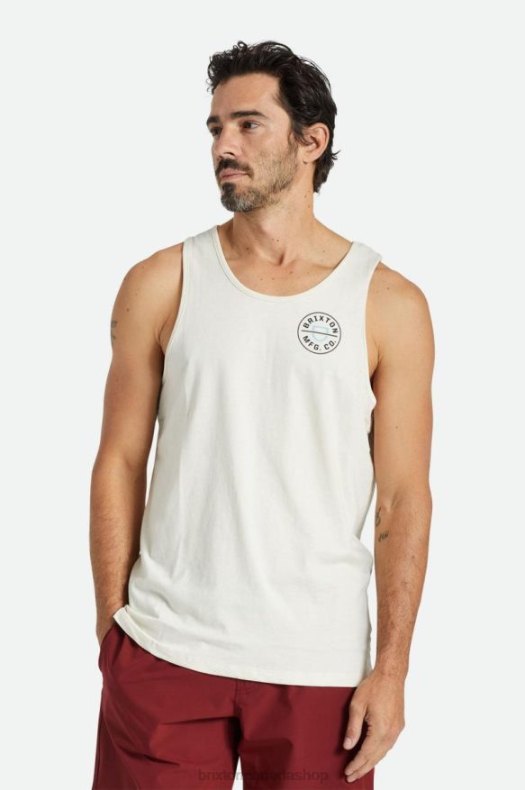 Brixton Apparel Whitecap Men Crest Tank Top HFR00P125