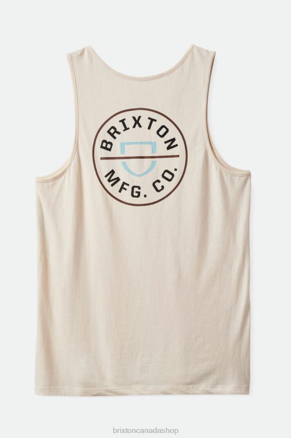 Brixton Apparel Whitecap Men Crest Tank Top HFR00P125