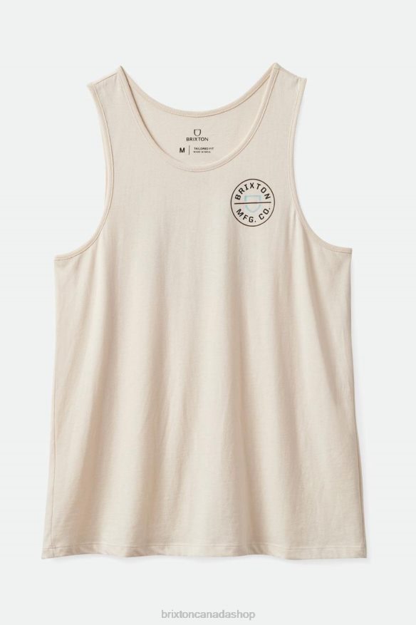 Brixton Apparel Whitecap Men Crest Tank Top HFR00P125
