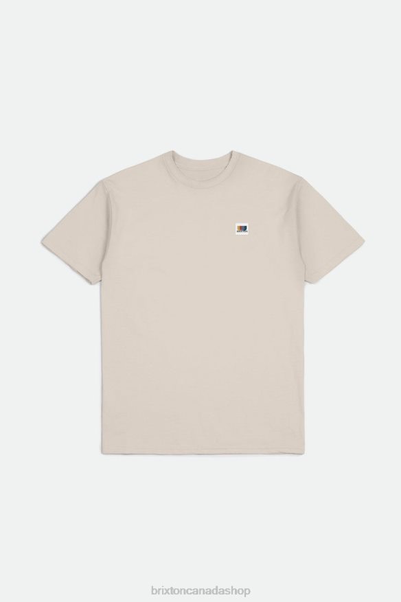 Brixton Apparel Cream Men Alton S/S Standard Tee HFR00P60