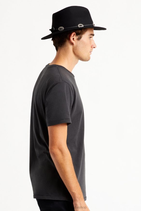 Brixton Accessories Black Unisex Adjustable Western Hat Band HFR00P362