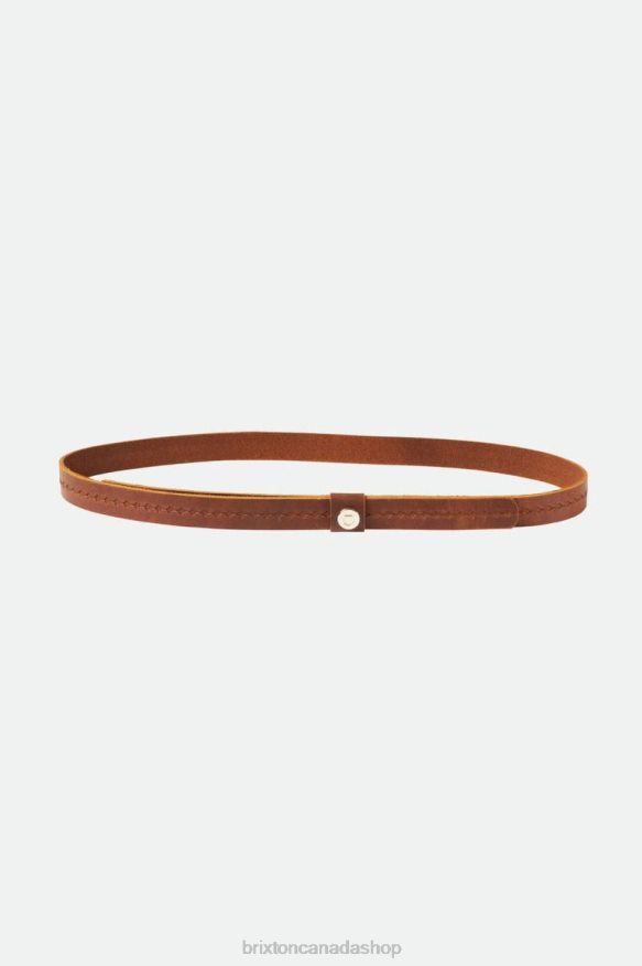 Brixton Accessories Brown Star Unisex Adjustable Shield Hat Band HFR00P344