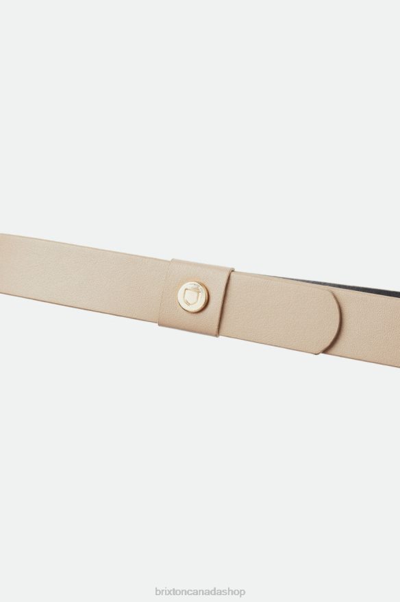 Brixton Accessories Light Taupe Unisex Adjustable Shield Hat Band HFR00P363