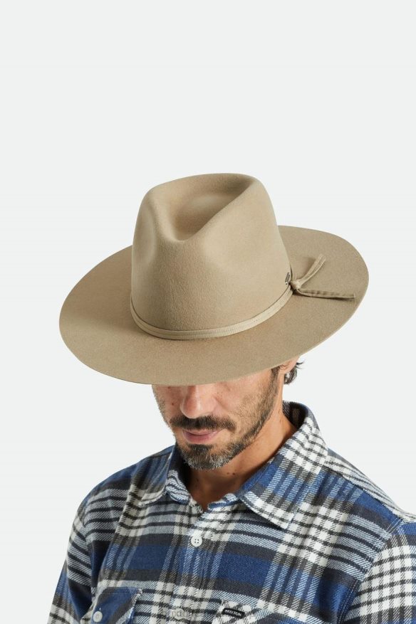 Brixton Accessories Sand Unisex Cohen Cowboy Hat HFR00P204