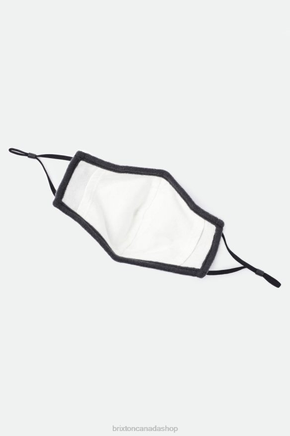 Brixton Accessories Black Unisex Arctic Fleece Face Mask HFR00P393