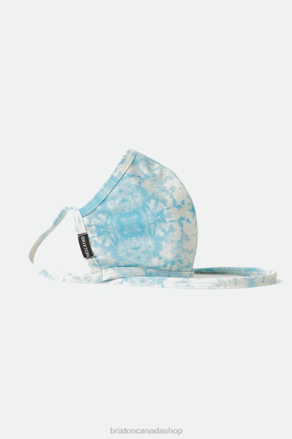 Brixton Accessories Blue Sun Wash Unisex Everything Face Mask HFR00P382