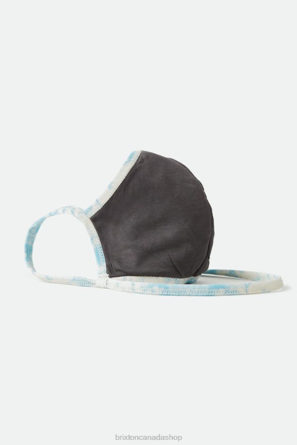 Brixton Accessories Blue Sun Wash Unisex Everything Face Mask HFR00P382