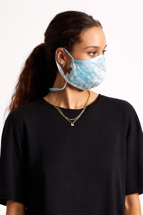 Brixton Accessories Blue Sun Wash Unisex Everything Face Mask HFR00P382