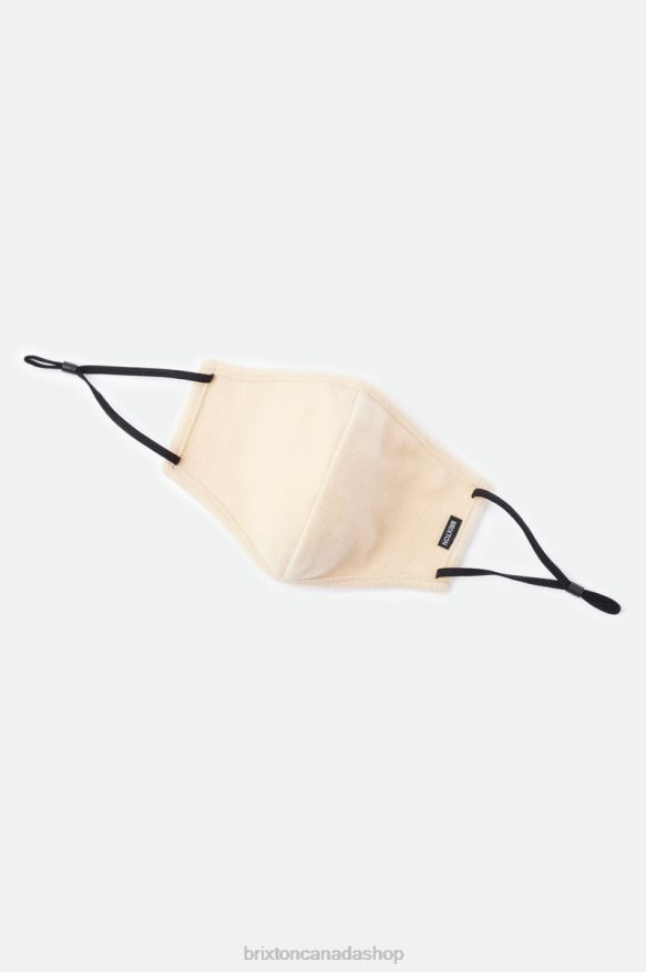 Brixton Accessories Oatmeal Unisex Arctic Fleece Face Mask HFR00P395
