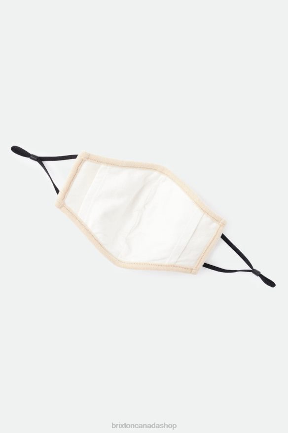 Brixton Accessories Oatmeal Unisex Arctic Fleece Face Mask HFR00P395