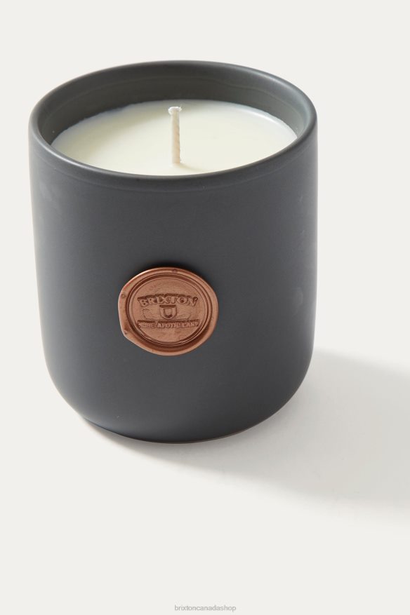 Brixton x Muse Accessories Gunmetal Unisex Flannel Scented Candle HFR00P366