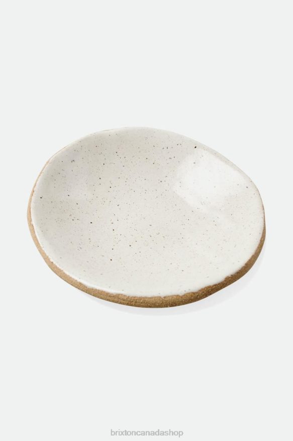 Brixton x O-M Accessories Beige Unisex Hand Crafted Ceramic Catch All Dish HFR00P369