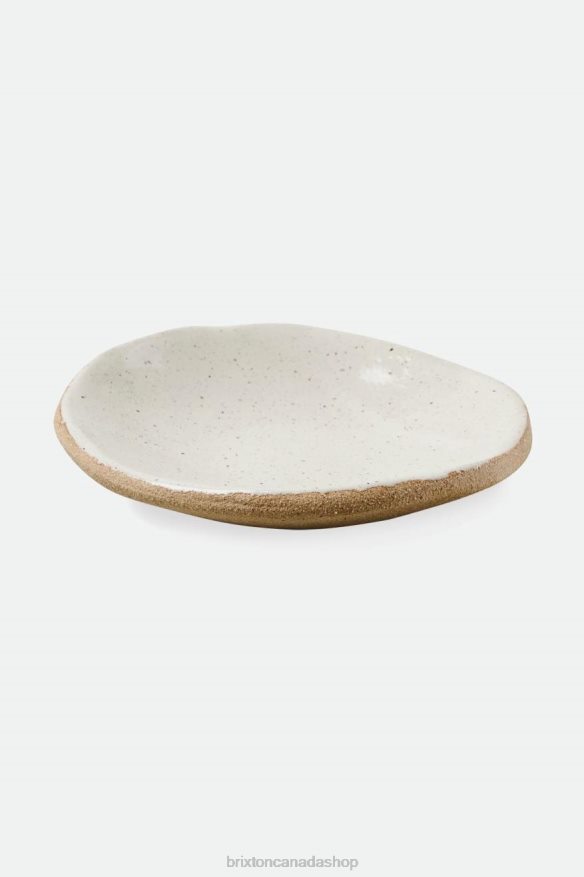 Brixton x O-M Accessories Beige Unisex Hand Crafted Ceramic Catch All Dish HFR00P369