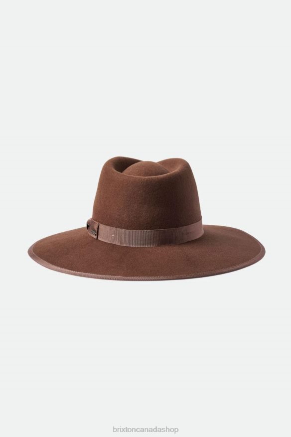 Brixton Accessories Dark Tan Women Jo Rancher Hat HFR00P529