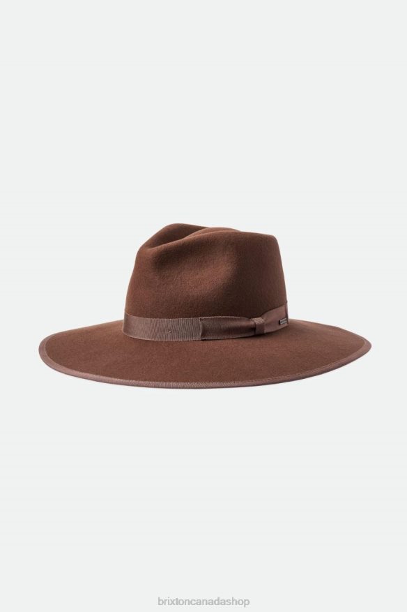 Brixton Accessories Dark Tan Women Jo Rancher Hat HFR00P529