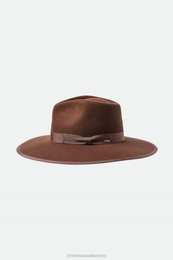 Brixton Accessories Dark Tan Women Jo Rancher Hat HFR00P529