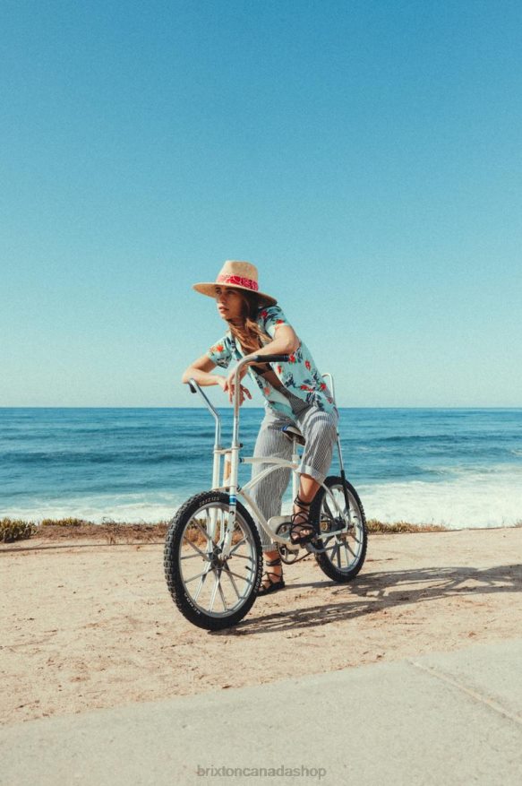 Brixton Accessories Honey/Aloha Red Women Joanna Hat HFR00P521