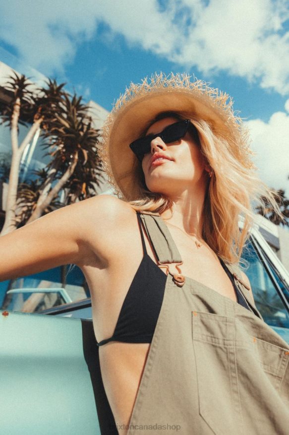 Brixton Accessories Tan Women Alice Packable Bucket Hat HFR00P512