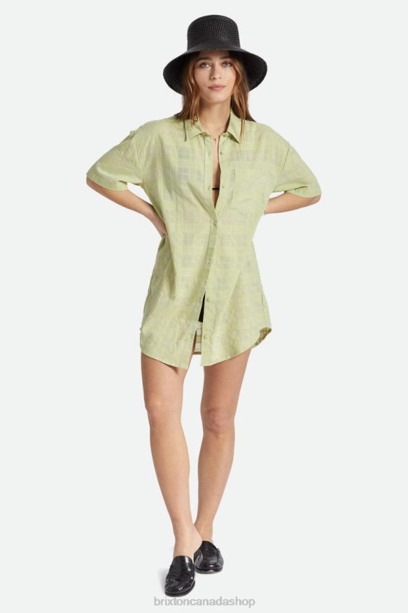 Brixton Apparel Pear Women Leon S/S Overshirt Dress HFR00P422