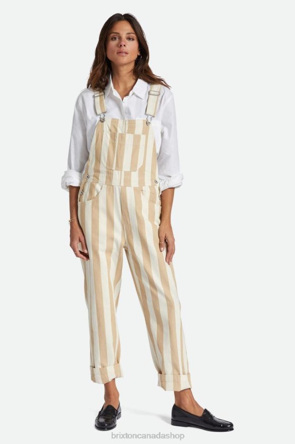 Brixton Apparel Sand Women Costa Overall HFR00P495