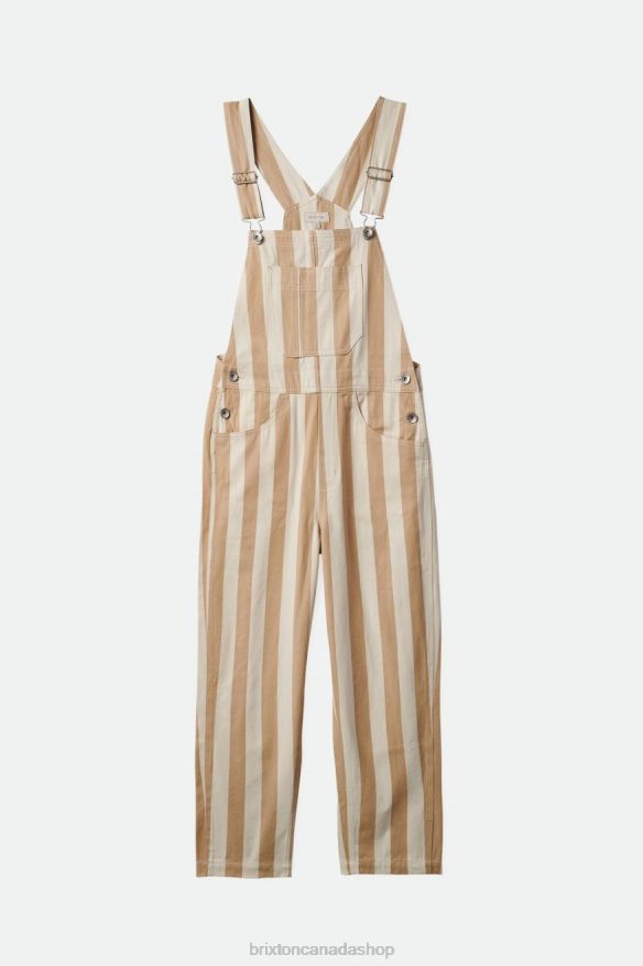 Brixton Apparel Sand Women Costa Overall HFR00P495