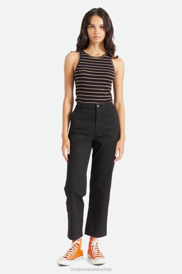 Brixton Apparel Black Women Victory Pant HFR00P470