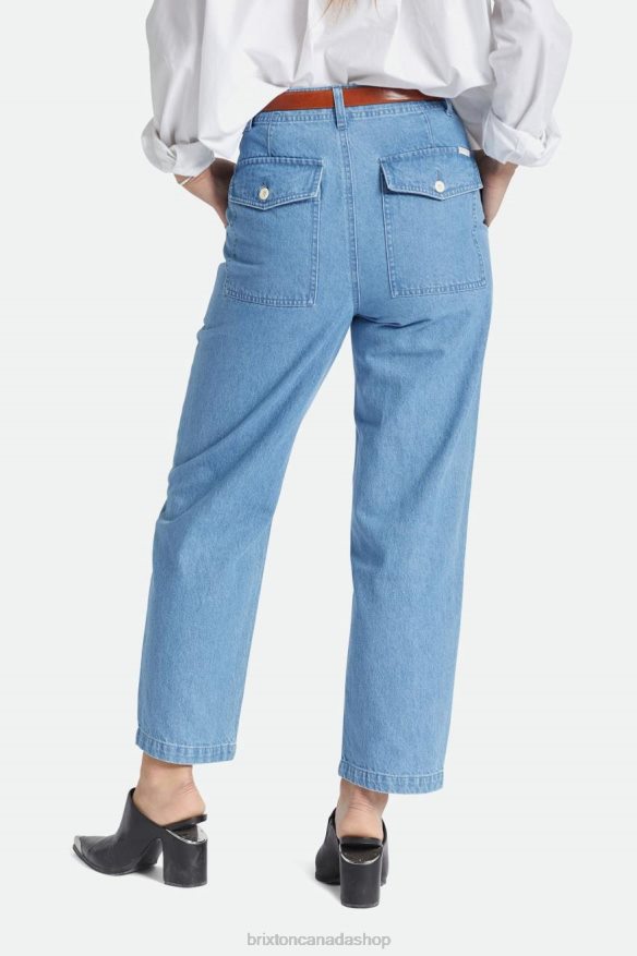 Brixton Apparel Faded Indigo Women Vancouver Pant HFR00P469