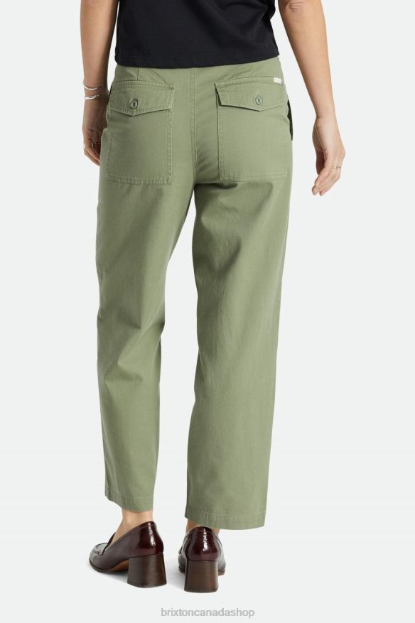 Brixton Apparel Olive Surplus Women Vancouver Pant HFR00P477