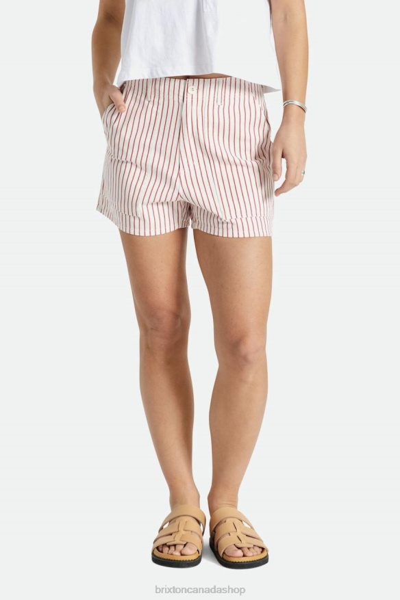 Brixton Apparel Aloha Red Women Vancouver Short HFR00P487