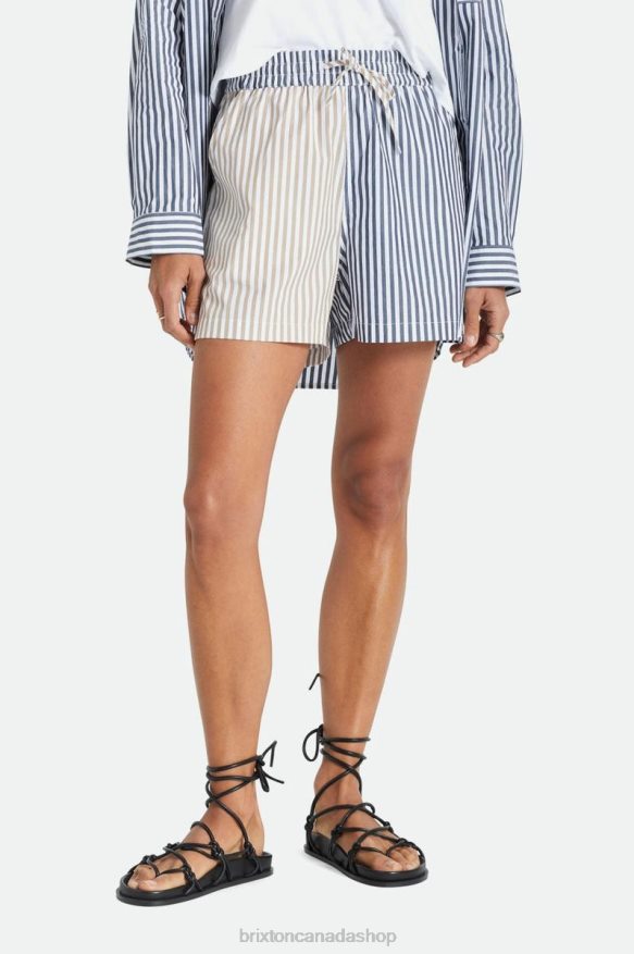 Brixton Apparel Mojave/Washed Navy Women Sidney Boxer Short HFR00P492