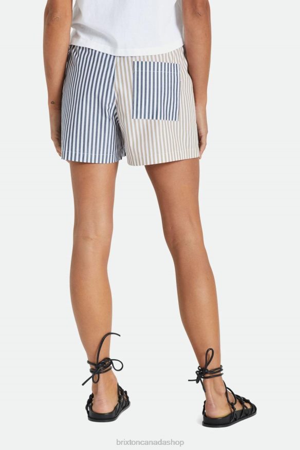 Brixton Apparel Mojave/Washed Navy Women Sidney Boxer Short HFR00P492