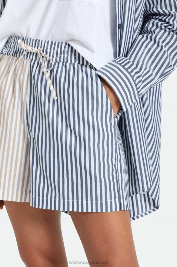 Brixton Apparel Mojave/Washed Navy Women Sidney Boxer Short HFR00P492