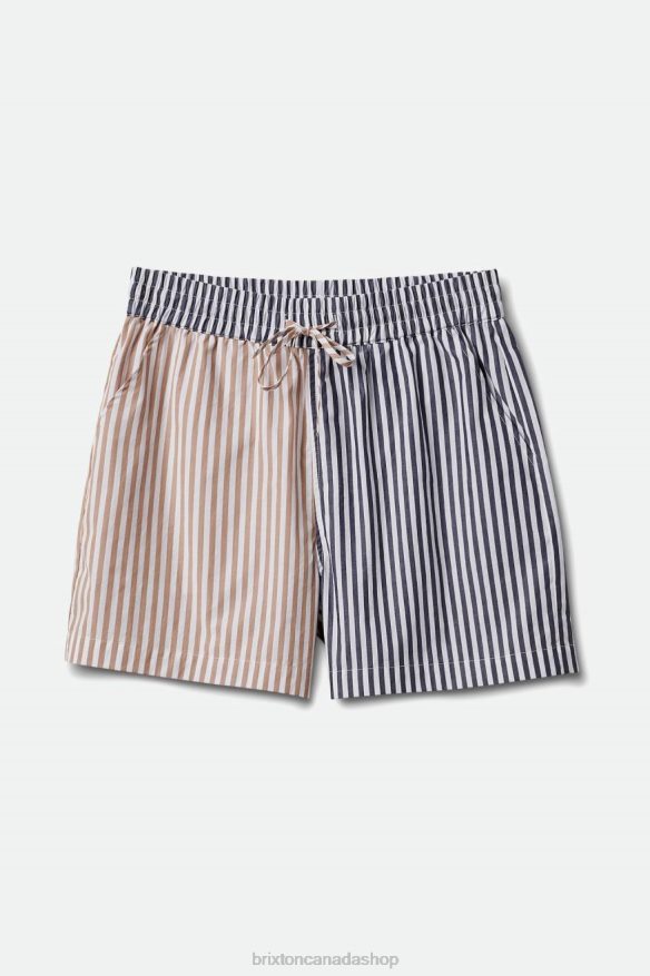 Brixton Apparel Mojave/Washed Navy Women Sidney Boxer Short HFR00P492