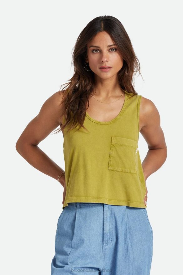Brixton Apparel Moss Women Carefree Pocket Tank HFR00P436