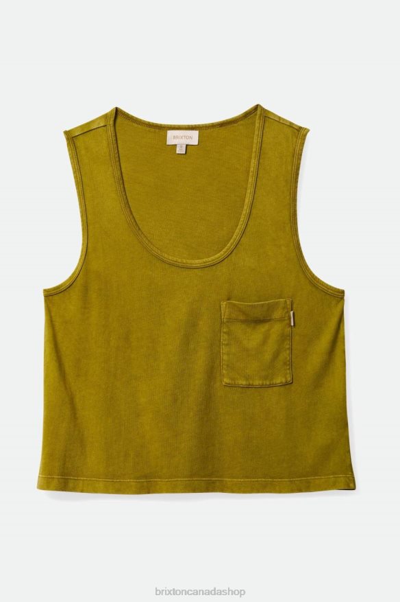 Brixton Apparel Moss Women Carefree Pocket Tank HFR00P436