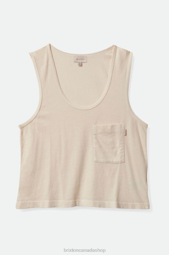 Brixton Apparel Whitecap Women Carefree Pocket Tank HFR00P433
