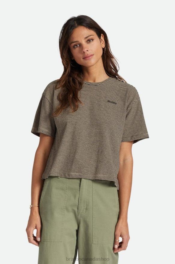 Brixton Apparel Sand Women Grenada S/S Skimmer Tee HFR00P425