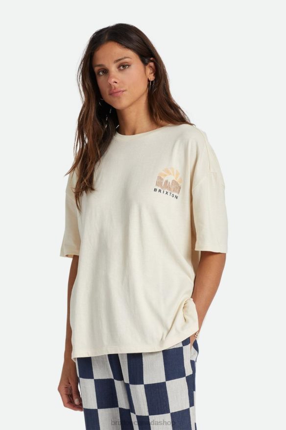 Brixton Apparel Whitecap Women Cultivate Oversized Boyfriend Tee HFR00P426