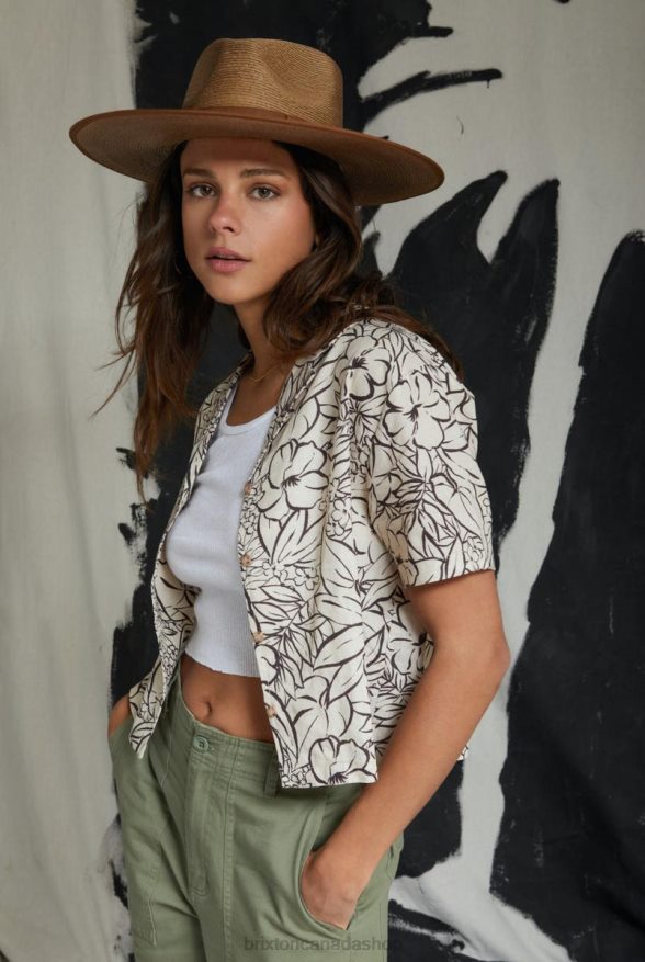 Brixton Apparel Whitecap Women Indo Linen S/S Woven HFR00P447