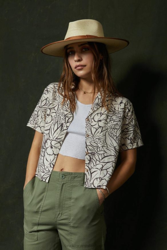 Brixton Apparel Whitecap Women Indo Linen S/S Woven HFR00P447