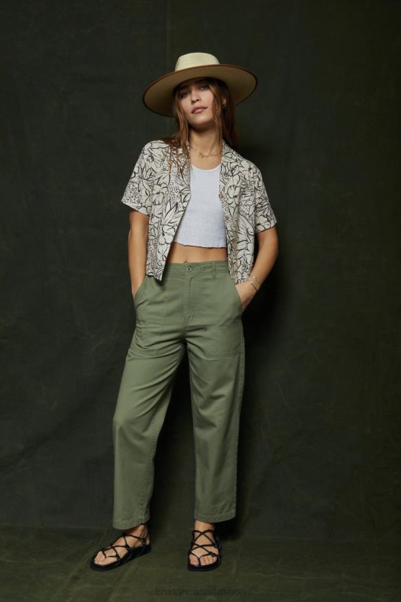 Brixton Apparel Whitecap Women Indo Linen S/S Woven HFR00P447